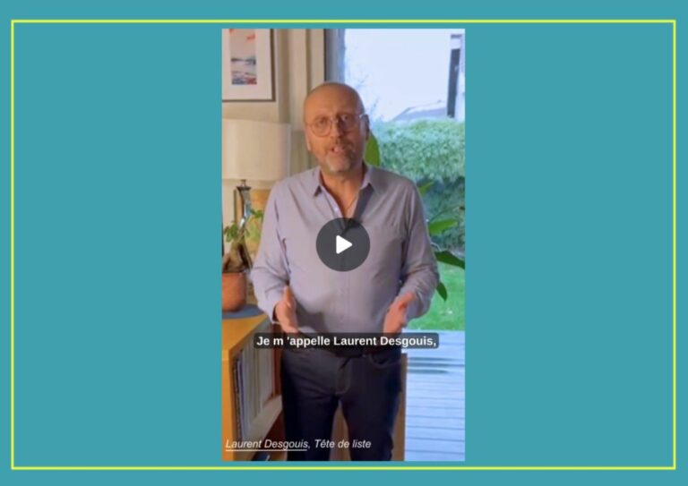 🎥 5 questions à Laurent DESGOUIS, notre tête de liste Traits-D&rsquo;Union !